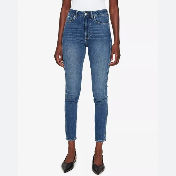 ANINE BING women’s Jagger High Rise Skinny Jeans - Picture 1 of 16